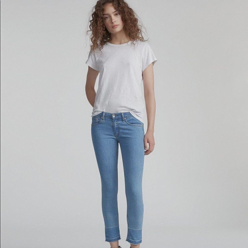 RAG & BONE | Ankle Skinny Pham Frayed Hem